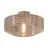 It's about RoMi Plafondlamp Verona Glas Bruin | Geschikt voor 1x E27 